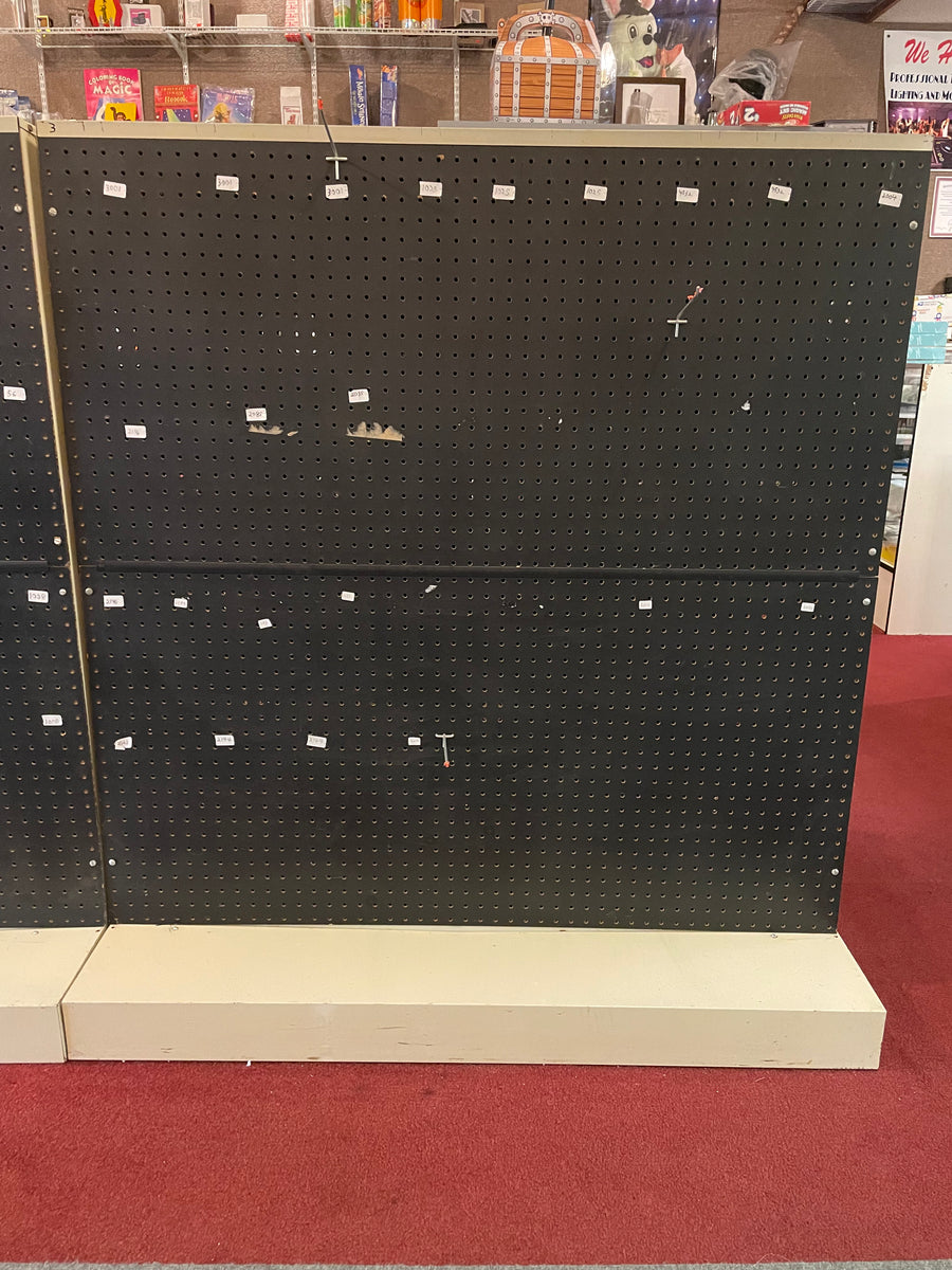 Pegboard Displays Titan Magic & Daleville Printing Plus