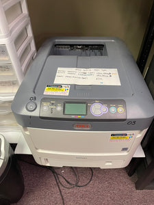 Used OKI C711wt White Toner Printer