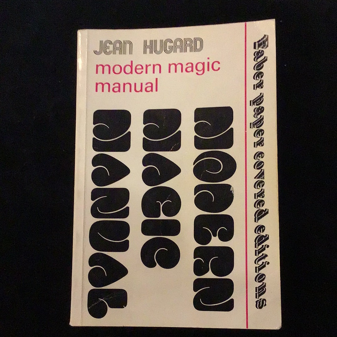 Modern Magic Manual by Jean Hugard