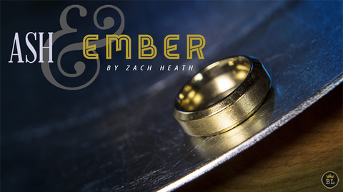 Ash & Ember Gold Beveled Size 12 - Titan Magic & Brain Busters Escape Rooms