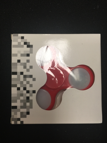 Fidget spinner Red led - Titan Magic & Brain Busters Escape Rooms