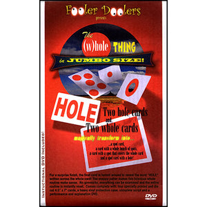 The Whole Thing in Jumbo Size by Foolers Doolers - Titan Magic & Brain Busters Escape Rooms