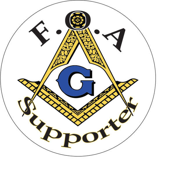 F.O.A Freemasons of Alabama Patch - Titan Magic & Brain Busters Escape Rooms