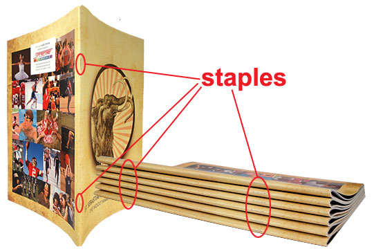 Saddle Booklet Stapling