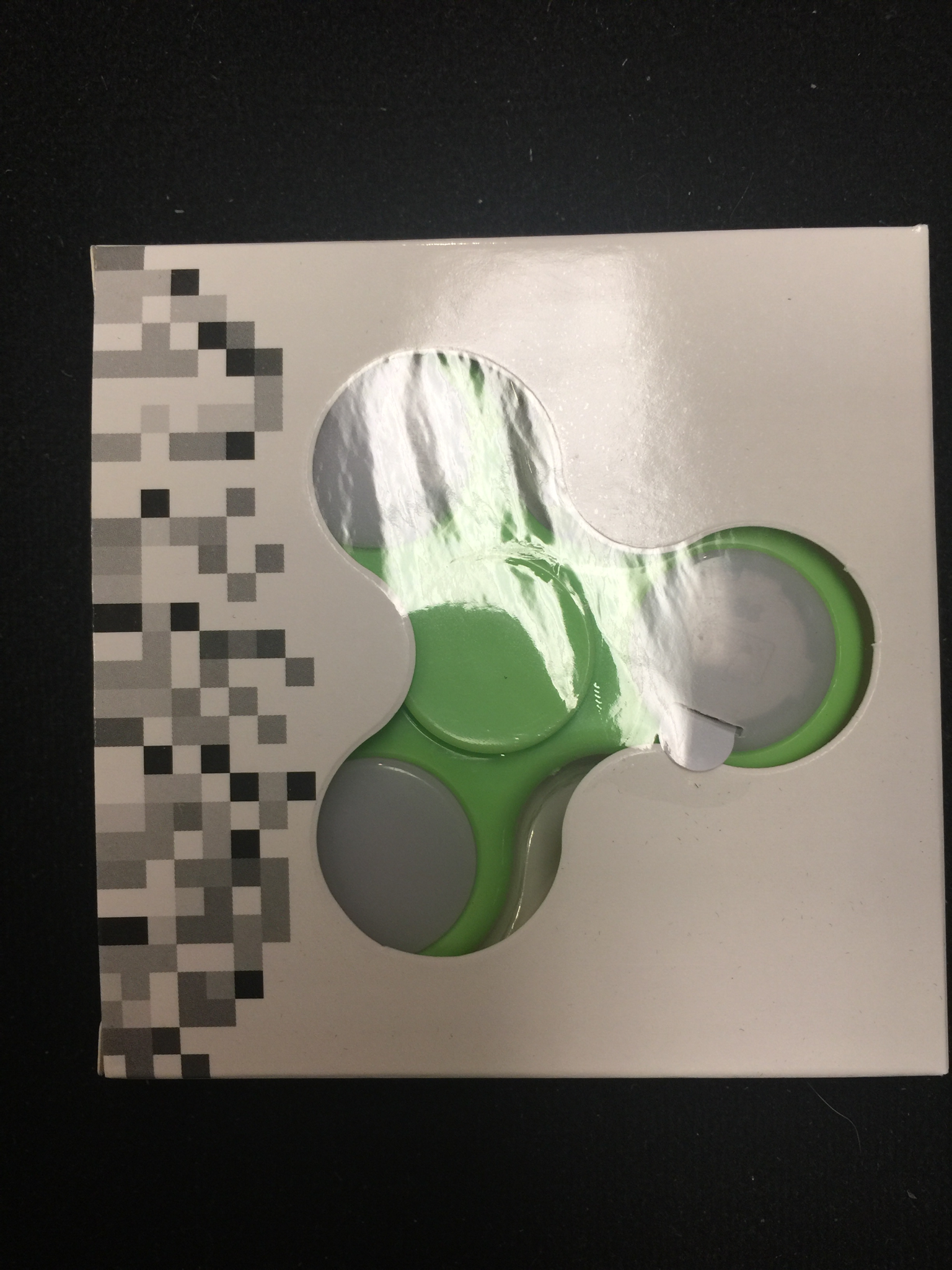 Fidget spinner led green - Titan Magic & Brain Busters Escape Rooms