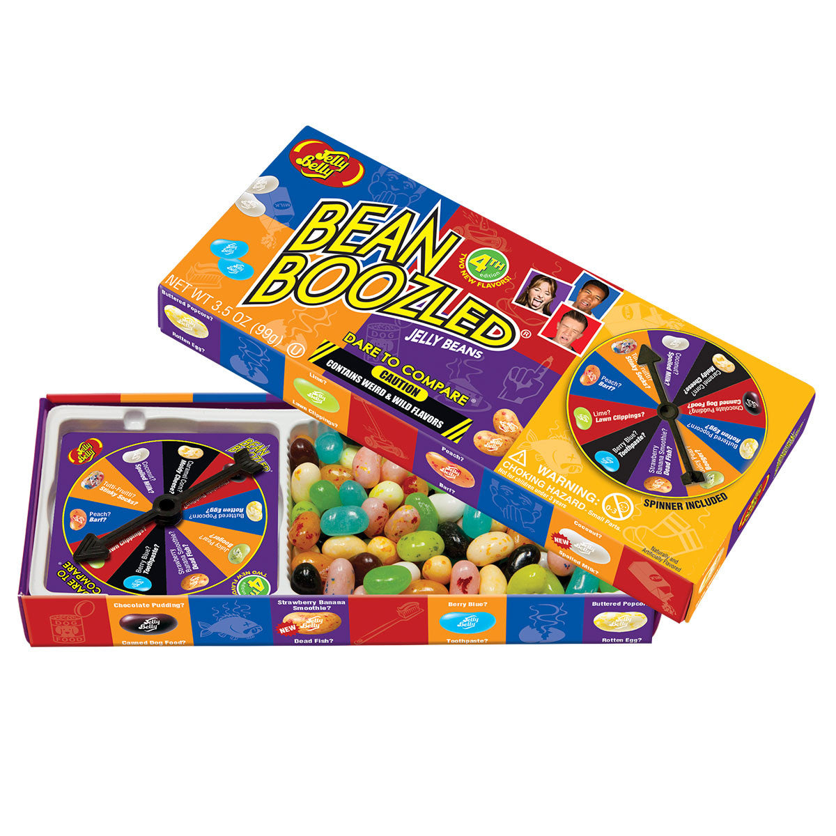 Bean Boozled Spinner Box - Titan Magic & Brain Busters Escape Rooms
