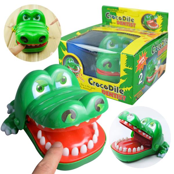 Crocodile Dentist Swamp People Danger Bite Finger Drinking game Prank LARGE SIZE - Titan Magic & Brain Busters Escape Rooms