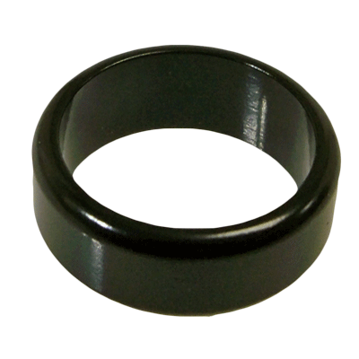 Wizard DarK FLAT Band PK Ring (size 24 mm, with DVD) - Titan Magic & Brain Busters Escape Rooms
