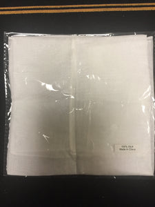 18 inch white silk - Titan Magic & Brain Busters Escape Rooms