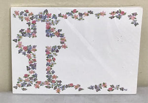 Flower Cross 4 3/4 x 6 3/4 Panel Cards