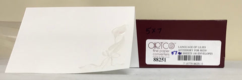 Artco Announcements 5 x 7 Invitation Cards