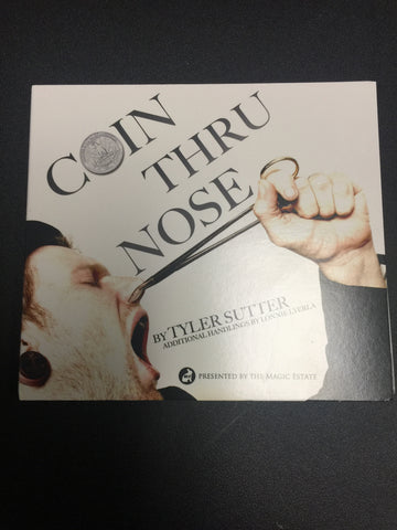 Coin Thru Nose - Titan Magic & Brain Busters Escape Rooms