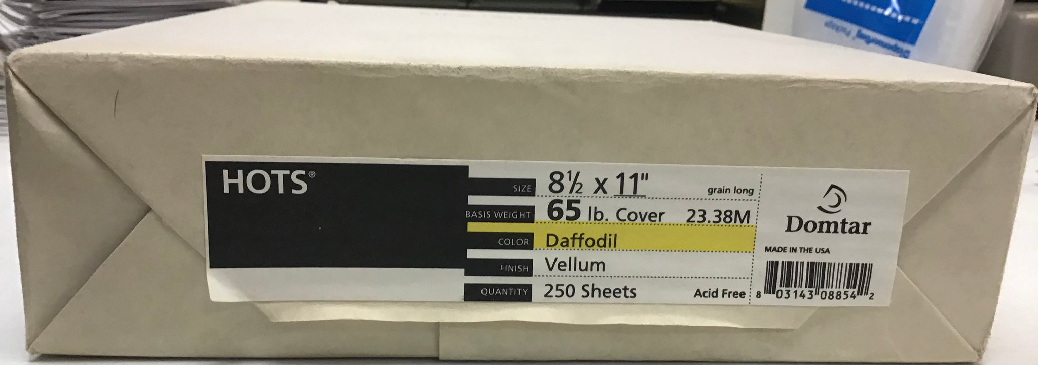 Domtar HOTS Paper 8 1/2 x 11 Daffodil