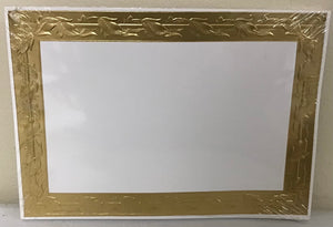 Golden Leaf 4 3/4 x 6 3/4 Panel Cards