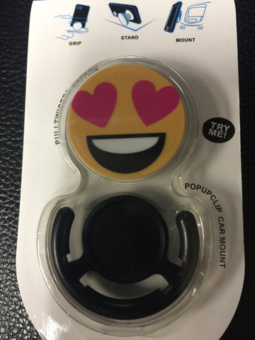 Expandable Grip - Smart iPhone Android Stand (emoji) - Titan Magic & Brain Busters Escape Rooms