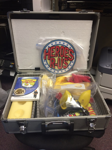 Super Chicken Extra Crispy with Carrying ATA Case by Barry Mitchell - Titan Magic & Brain Busters Escape Rooms