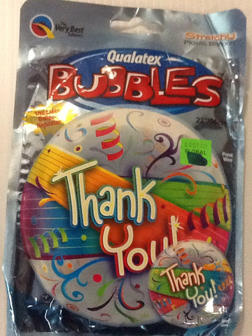 "Thank you" Party balloon - Titan Magic & Brain Busters Escape Rooms
