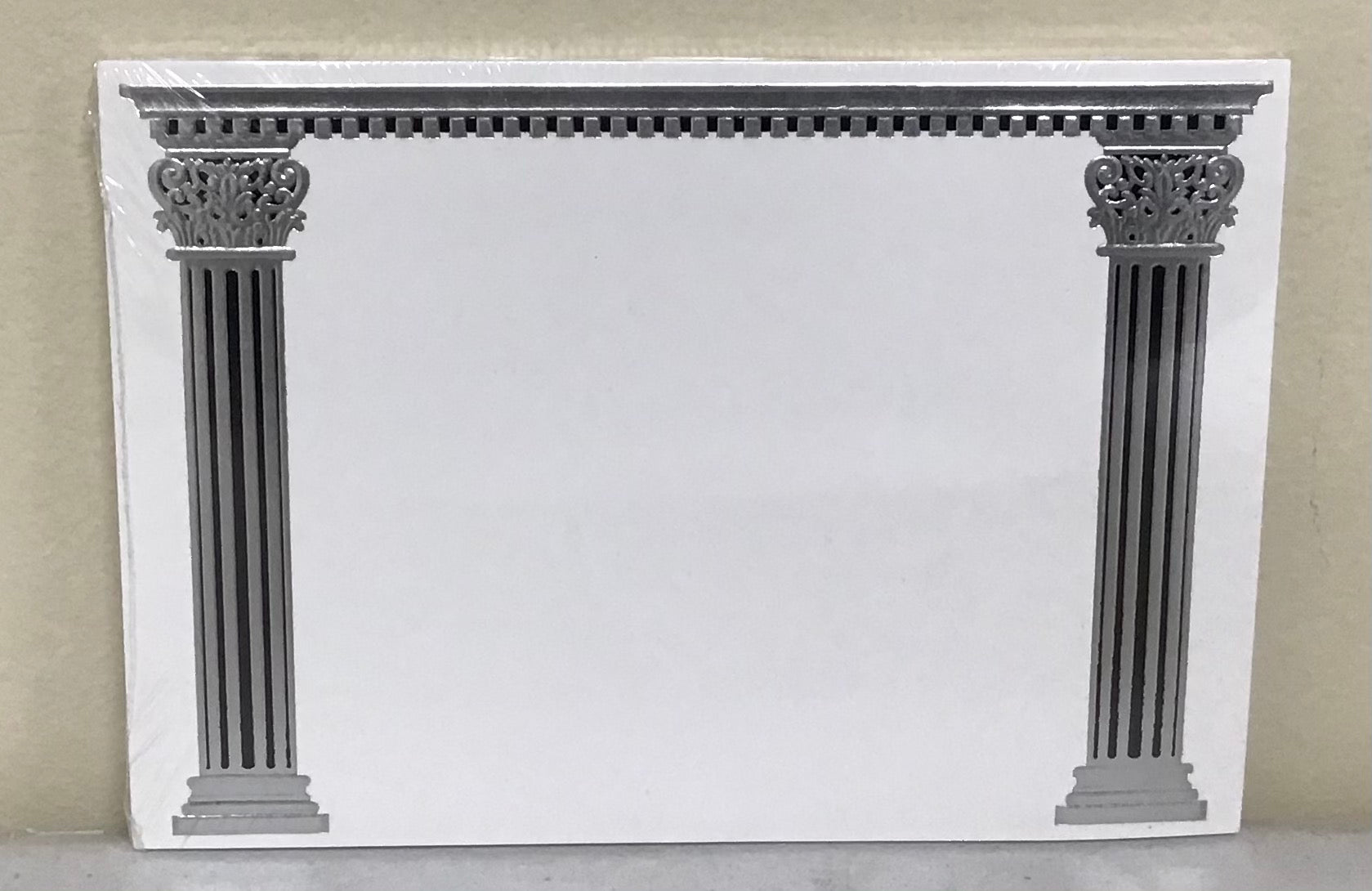 Silver Pillar 4 3/4 x 6 3/4 Panel Cards
