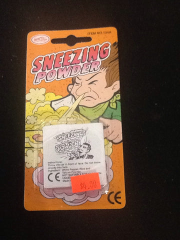 Sneezing Powder - Titan Magic & Brain Busters Escape Rooms