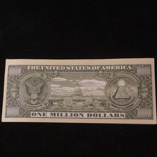 One Million Dollar Fake Bills - Miss Liberty