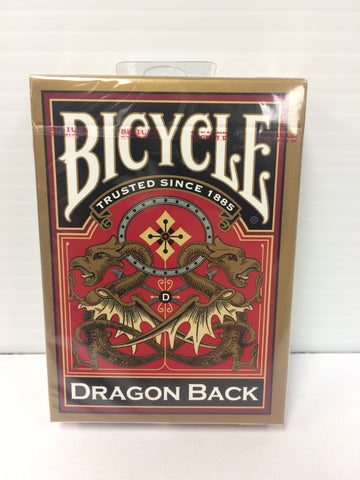Bicycle Dragon Back Deck - Titan Magic & Brain Busters Escape Rooms