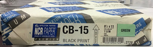 Appleton Papers NCR Carbonless 8 1/2 x 11 Green