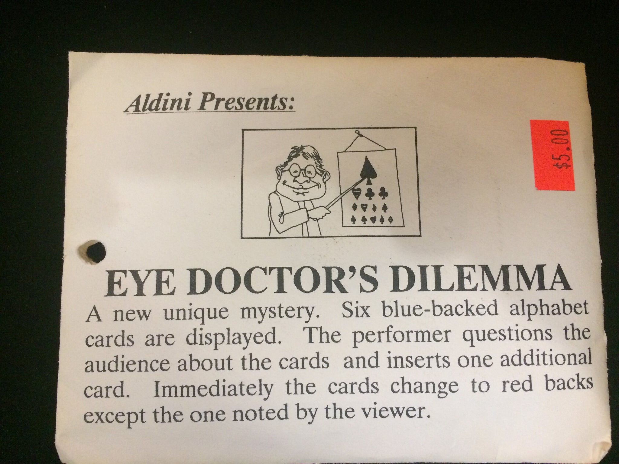 Eye Doctor's Dilemma - Titan Magic & Brain Busters Escape Rooms