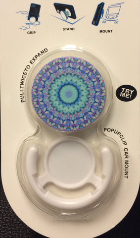 Expandable Grip - Smart iPhone Android Stand (Kaleidoscope) - Titan Magic & Brain Busters Escape Rooms