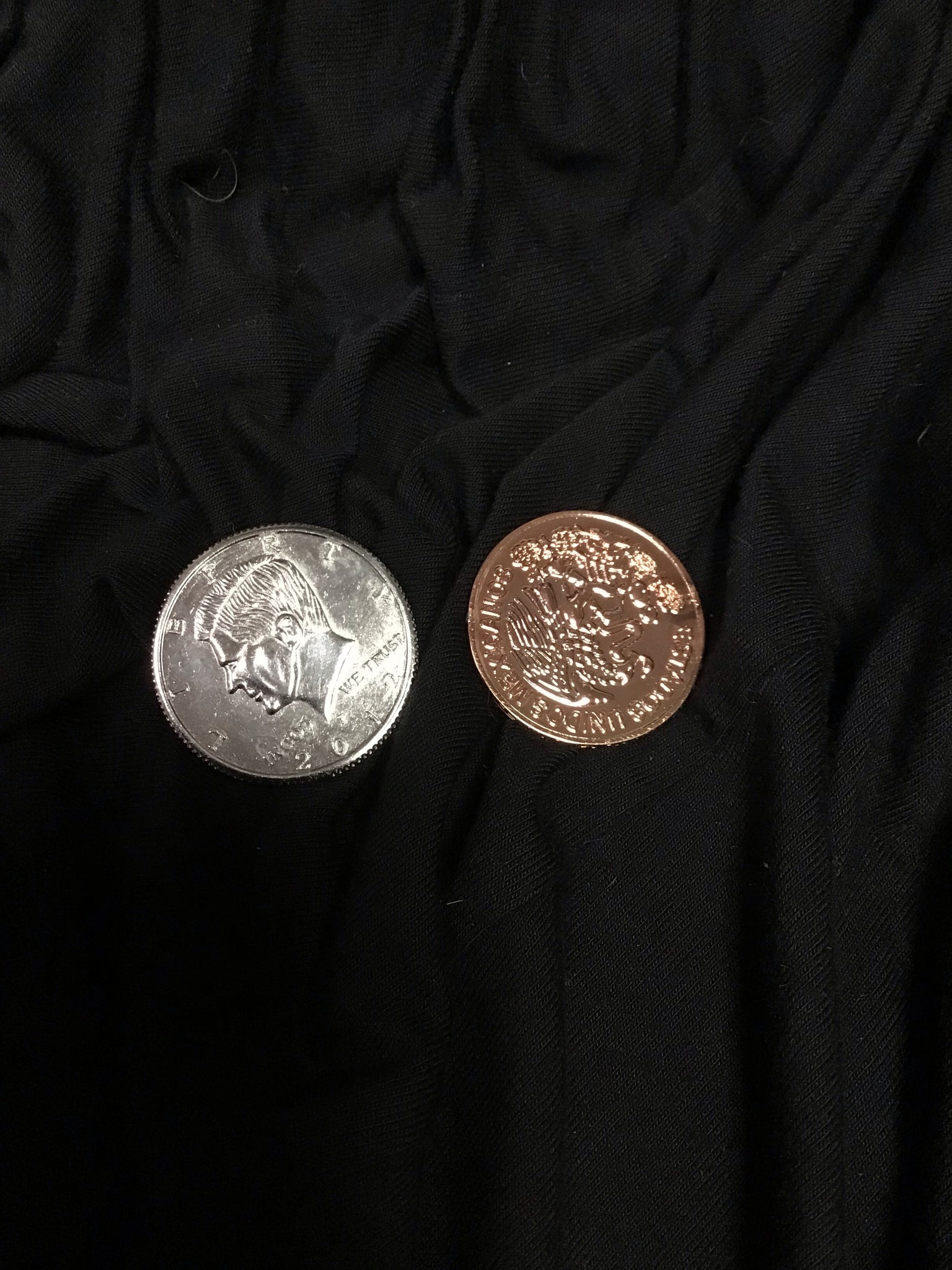 Scotch and Soda Half Dollar and Centavos