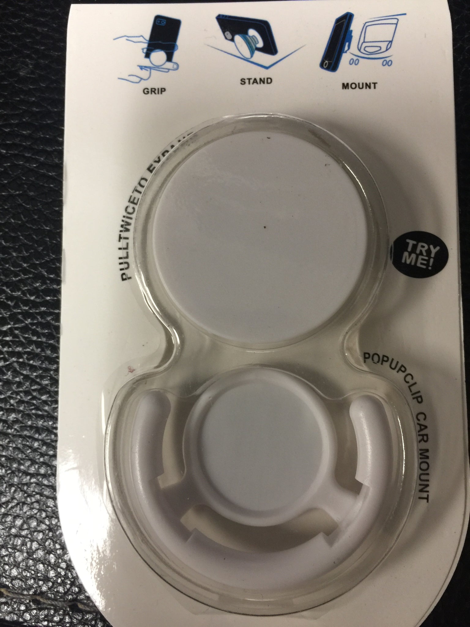 Expandable Grip - Smart iPhone Android Stand-(white) - Titan Magic & Brain Busters Escape Rooms