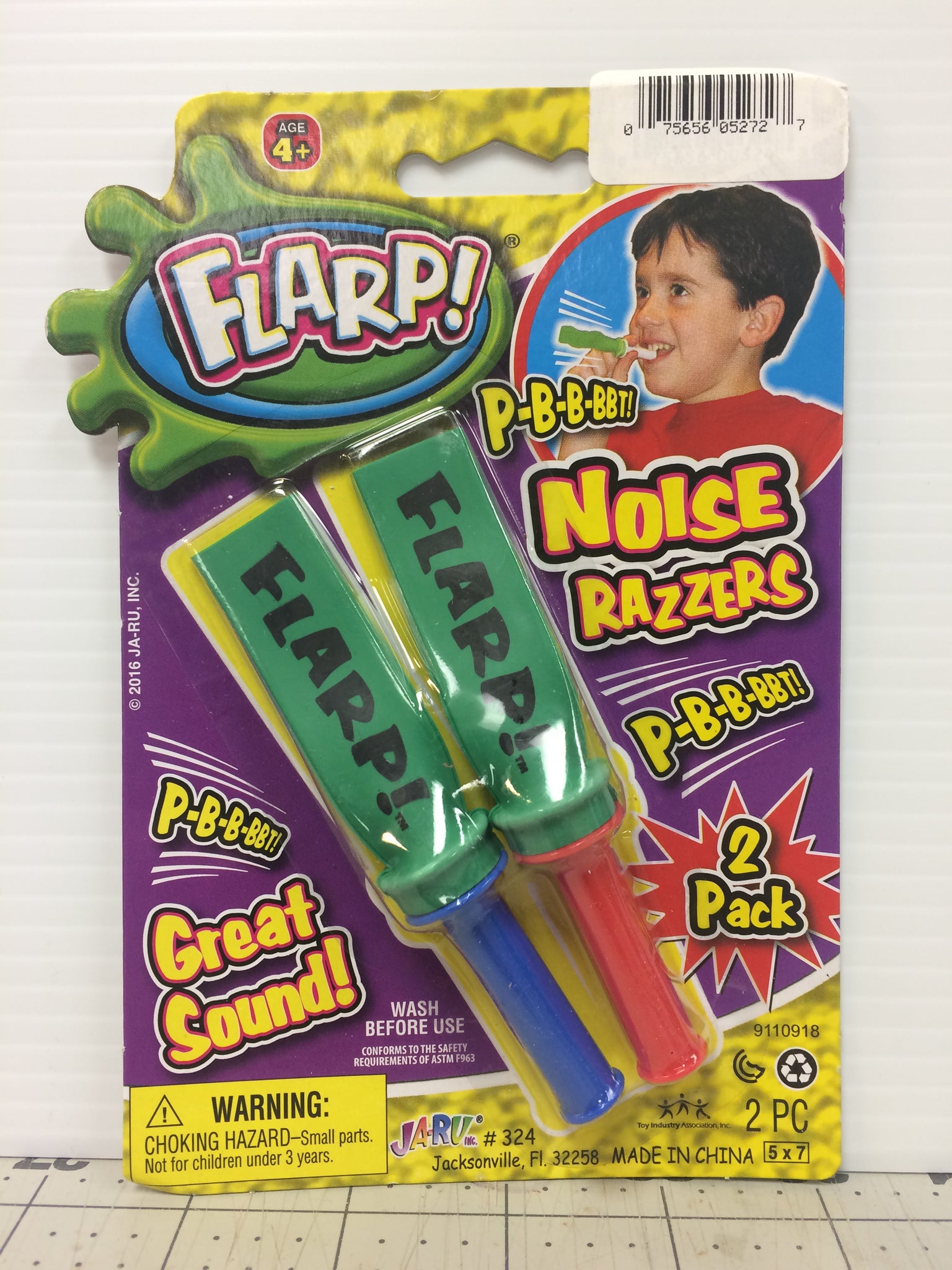 Flarp Noise Razzers (Fart Whistles) - Titan Magic & Brain Busters Escape Rooms