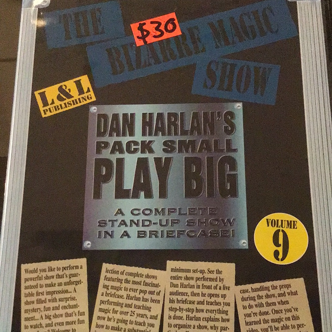Dan Harlan’s Pack Small Play Big Vol. 9