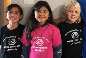Boys and Girls Club of Daleville Shirts Full Logo - Titan Magic & Brain Busters Escape Rooms