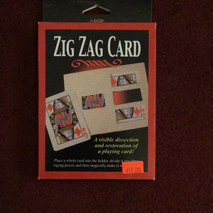 Royal Magic Zig Zag Card