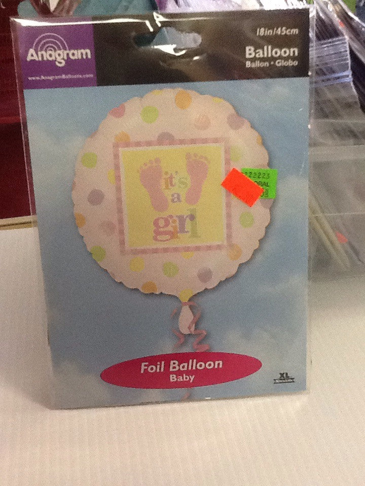 It's a girl balloon - Titan Magic & Brain Busters Escape Rooms