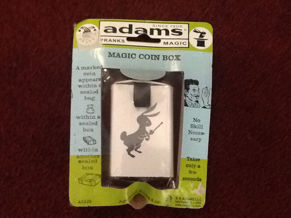 Magic coin box by adams - Titan Magic & Brain Busters Escape Rooms