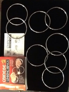 4inch linking rings - Titan Magic & Brain Busters Escape Rooms