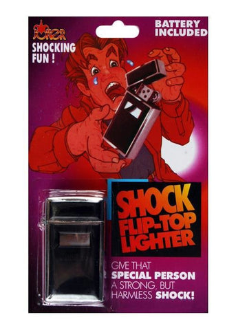 Shock Flip Top LIghter - Titan Magic & Brain Busters Escape Rooms