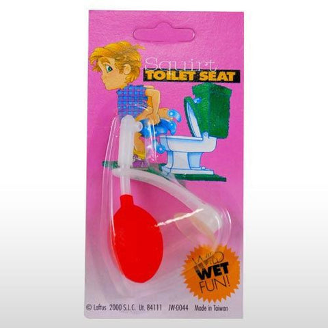 Squirt Toilet Seat - Titan Magic & Brain Busters Escape Rooms